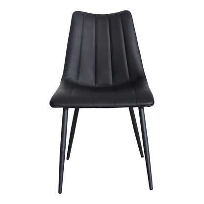 Moes Home - Alibi Dining Chair Matte Black (Set of 2) - UU-1022-02 veiw 2