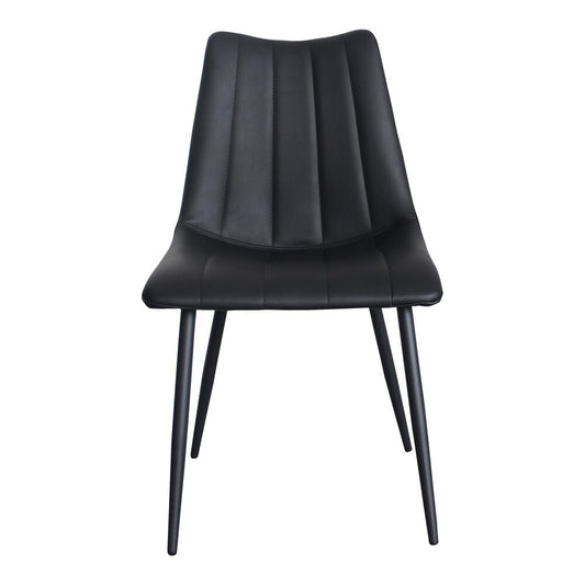 Moes Home - Alibi Dining Chair Matte Black (Set of 2) - UU-1022-02 veiw 2