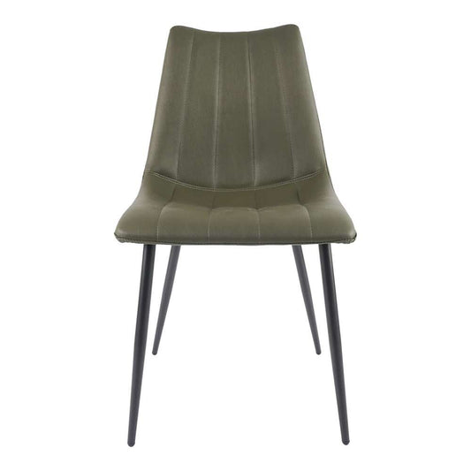 Moes Home - Alibi Dining Chair Dark Green (Set of 2) - UU-1022-27 veiw 1