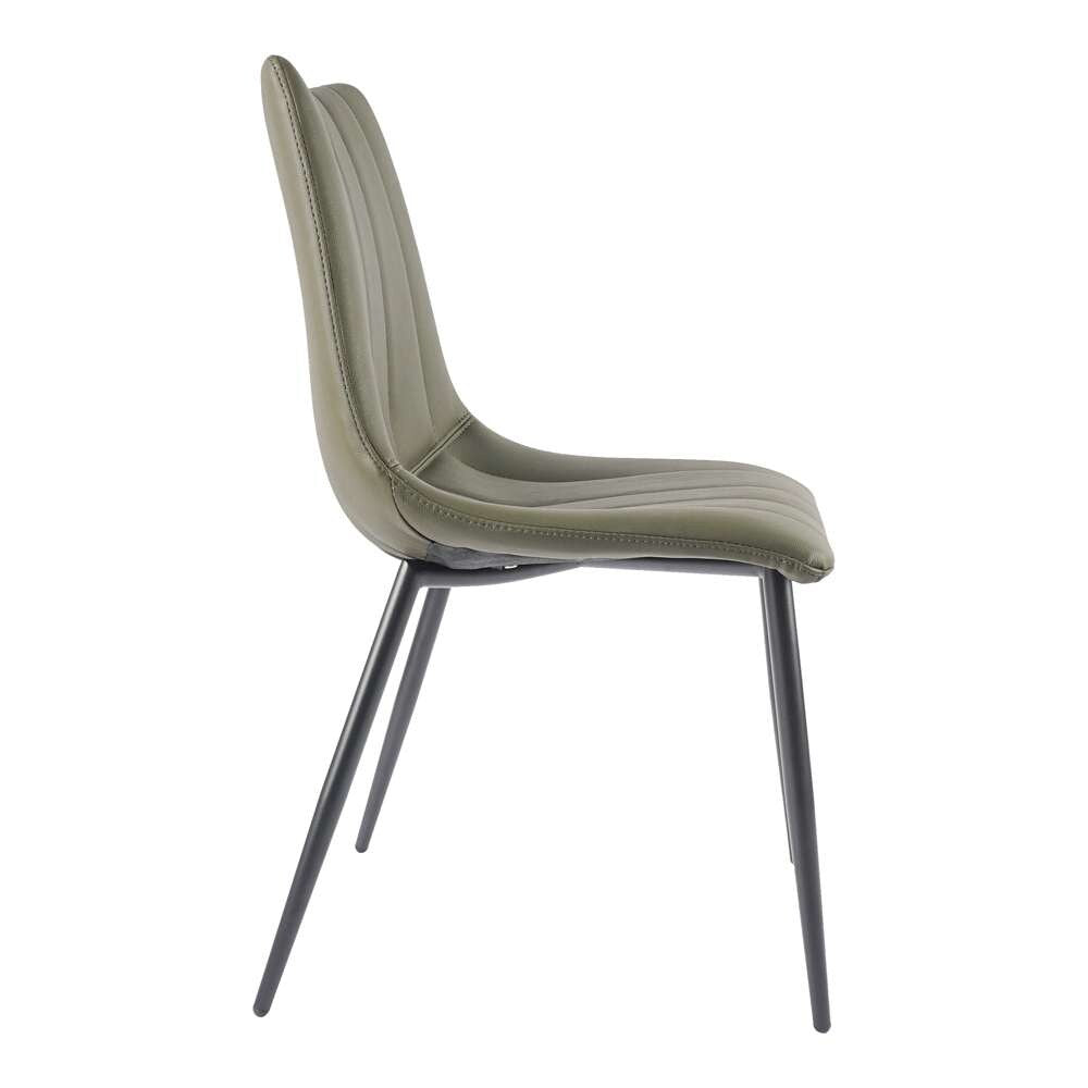 Moes Home - Alibi Dining Chair Dark Green (Set of 2) - UU-1022-27 veiw 3