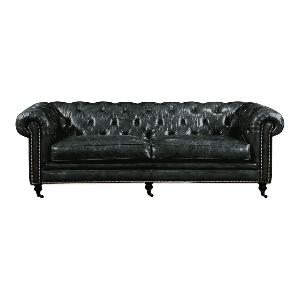 Moes Home - Birmingham Sofa in Black - PK-1007-02 veiw 1