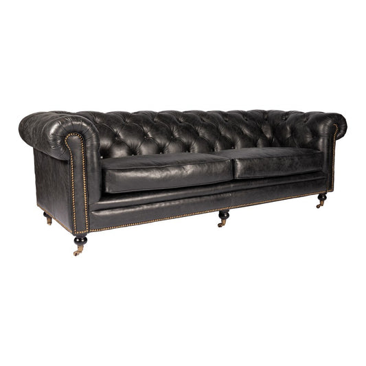 Moes Home - Birmingham Sofa in Black - PK-1007-02 veiw 2