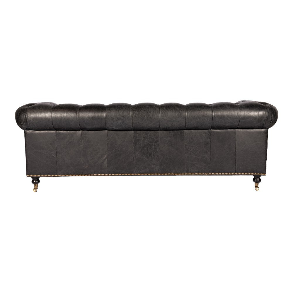 Moes Home - Birmingham Sofa in Black - PK-1007-02 veiw 4