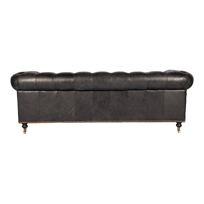 Moes Home - Birmingham Sofa in Black - PK-1007-02 veiw 4