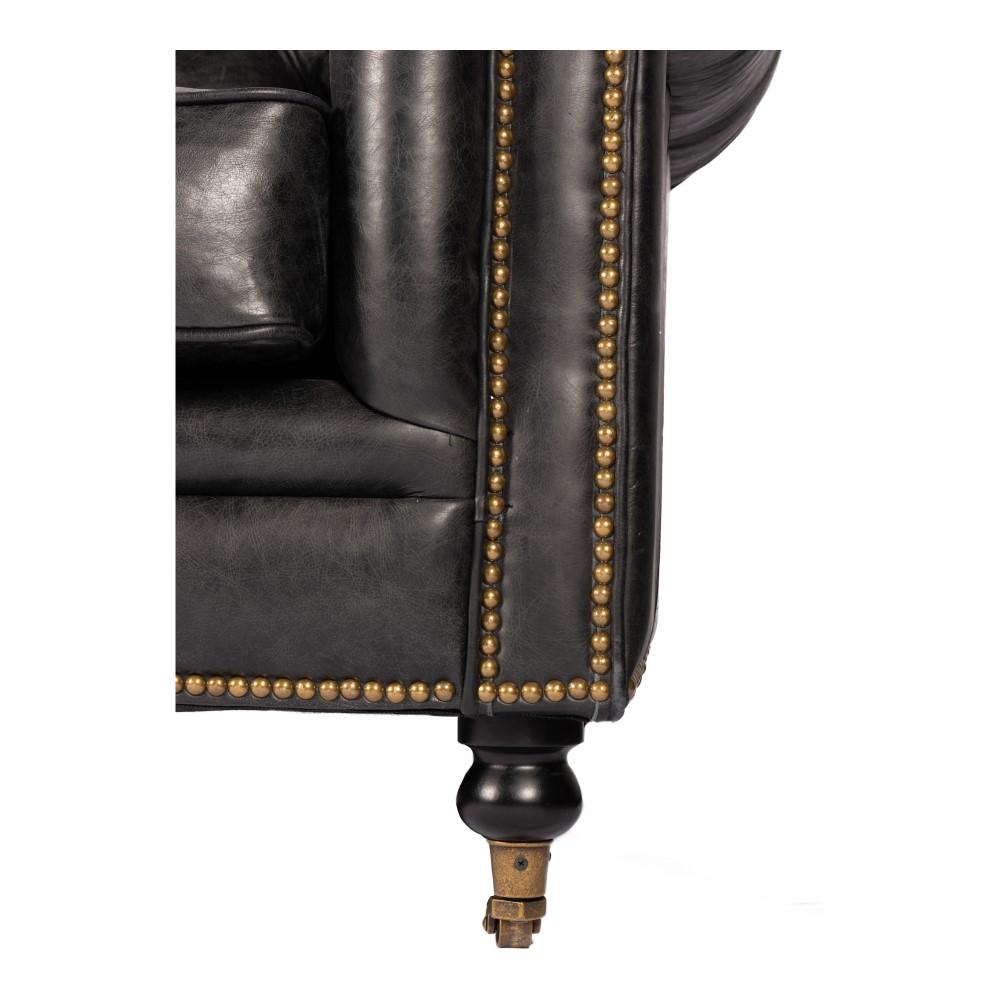 Moes Home - Birmingham Sofa in Black - PK-1007-02 veiw 6
