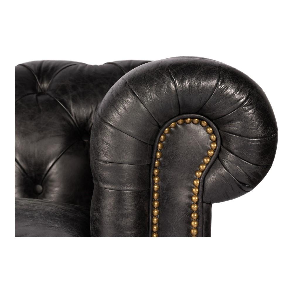 Moes Home - Birmingham Sofa in Black - PK-1007-02 veiw 7