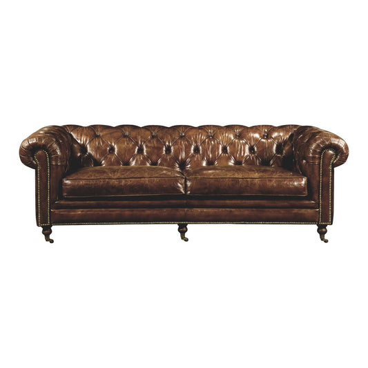 Moes Home - Birmingham Sofa in Brown - PK-1007-20 veiw 1