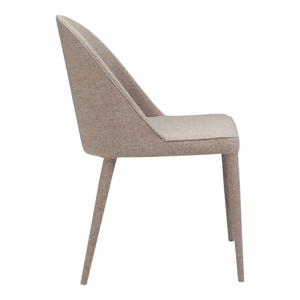 Moes Home - Burton Fabric Dining Chair Beige (Set of 2) - YM-1001-26 veiw 3