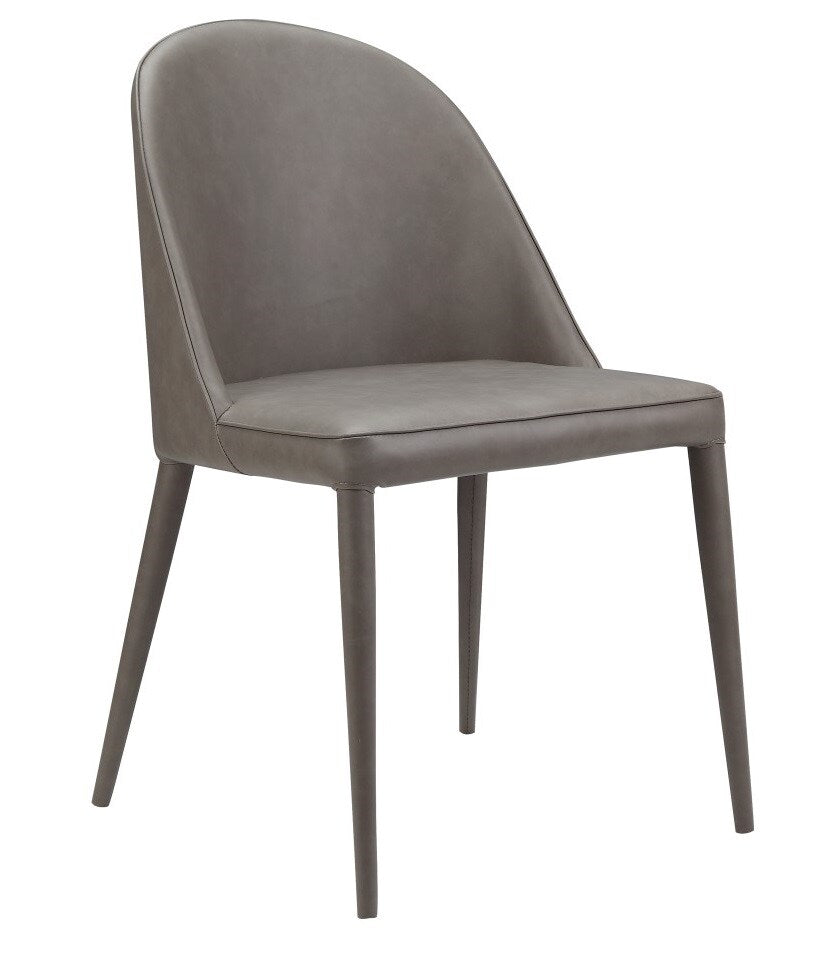Moes Home - Burton Pu Dining Chair Grey (Set of 2) - YM-1002-26 veiw 1