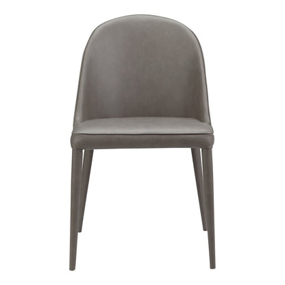 Moes Home - Burton Pu Dining Chair Grey (Set of 2) - YM-1002-26 veiw 2