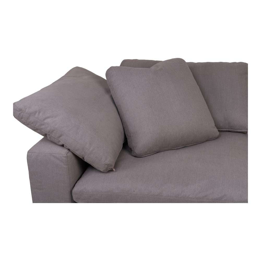 Moes Home - Clay Corner Chair Livesmart Fabric in Light Grey - YJ-1000-29 veiw 5