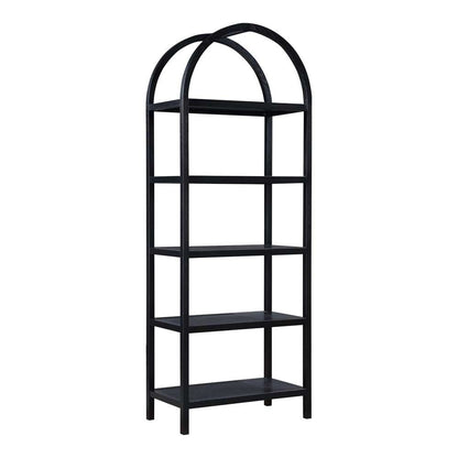Moes Home - Eero Bookcase Black - BC-1115-02 veiw 1