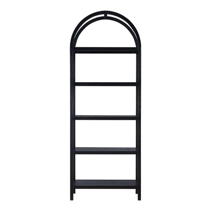 Moes Home - Eero Bookcase Black - BC-1115-02 veiw 2