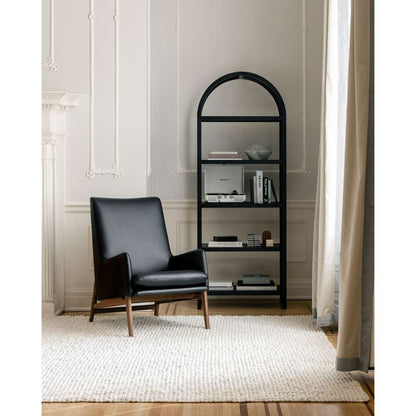 Moes Home - Eero Bookcase Black - BC-1115-02 veiw 4