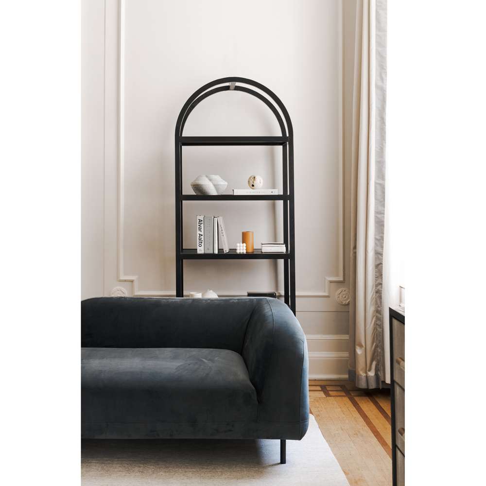 Moes Home - Eero Bookcase Black - BC-1115-02 veiw 5