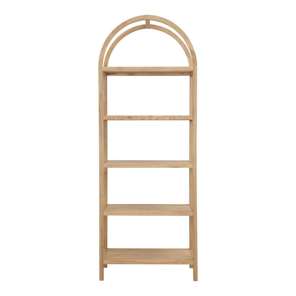 Moes Home - Eero Bookcase Natural - BC-1115-24 veiw 1