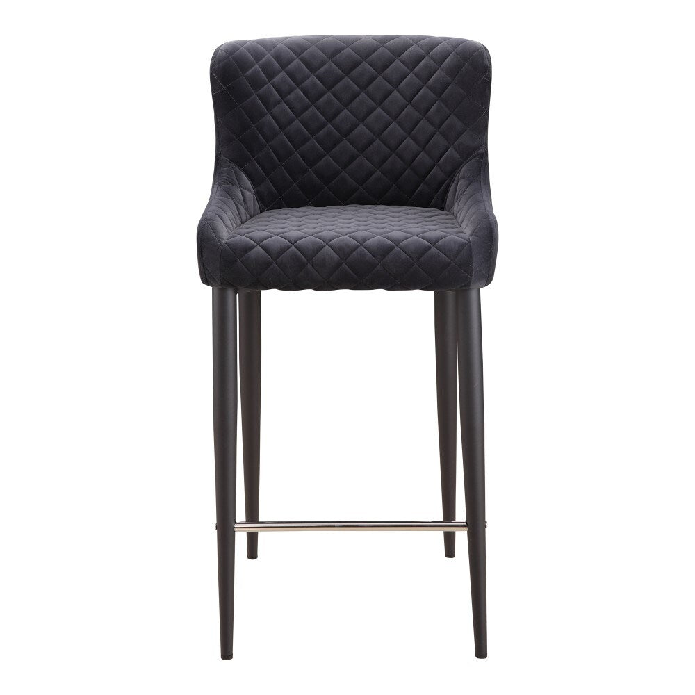 Moes Home - Etta Counter Stool in Dark Grey - ER-2048-25 veiw 1