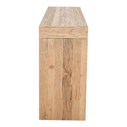 Moes Home - Evander Console Table Aged Oak - VL-1069-24 veiw 3