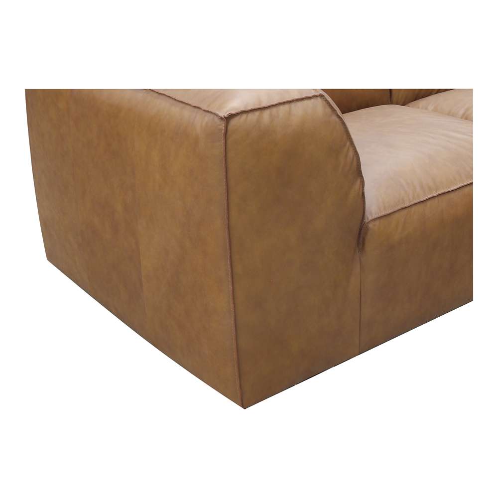 Moes Home - Form Classic L Modular Sectional Sonoran Tan Leather - XQ-1007-40 veiw 5