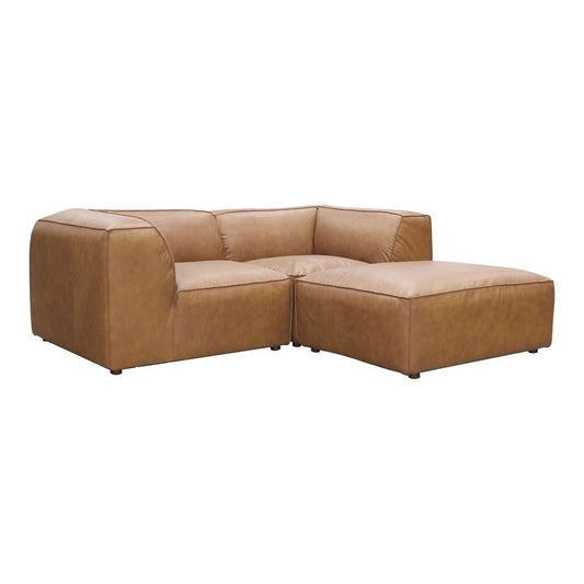 Moes Home - Form Nook Modular Sectional Sonoran Tan Leather - XQ-1006-40 veiw 2