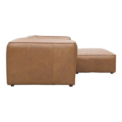 Moes Home - Form Nook Modular Sectional Sonoran Tan Leather - XQ-1006-40 veiw 4