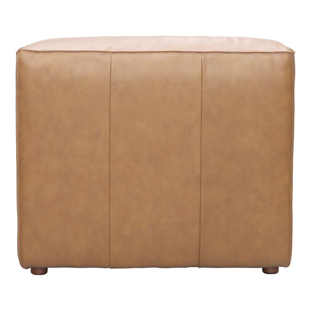 Moes Home - Form Slipper Chair Sonoran Tan Leather - XQ-1002-40 veiw 5