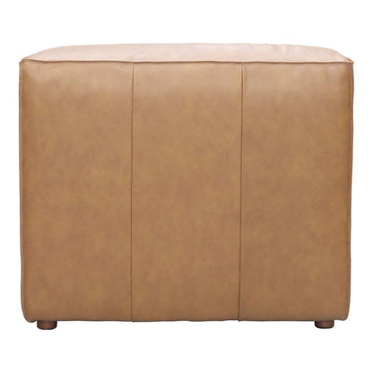 Moes Home - Form Slipper Chair Sonoran Tan Leather - XQ-1002-40 veiw 5