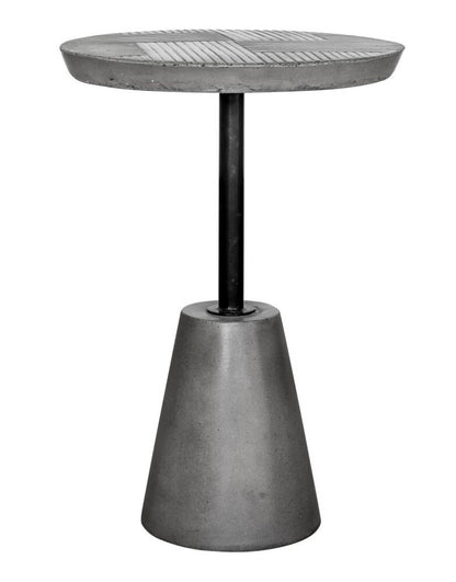 Moes Home - Foundation Outdoor Accent Table Grey - BQ-1046-25 veiw 1