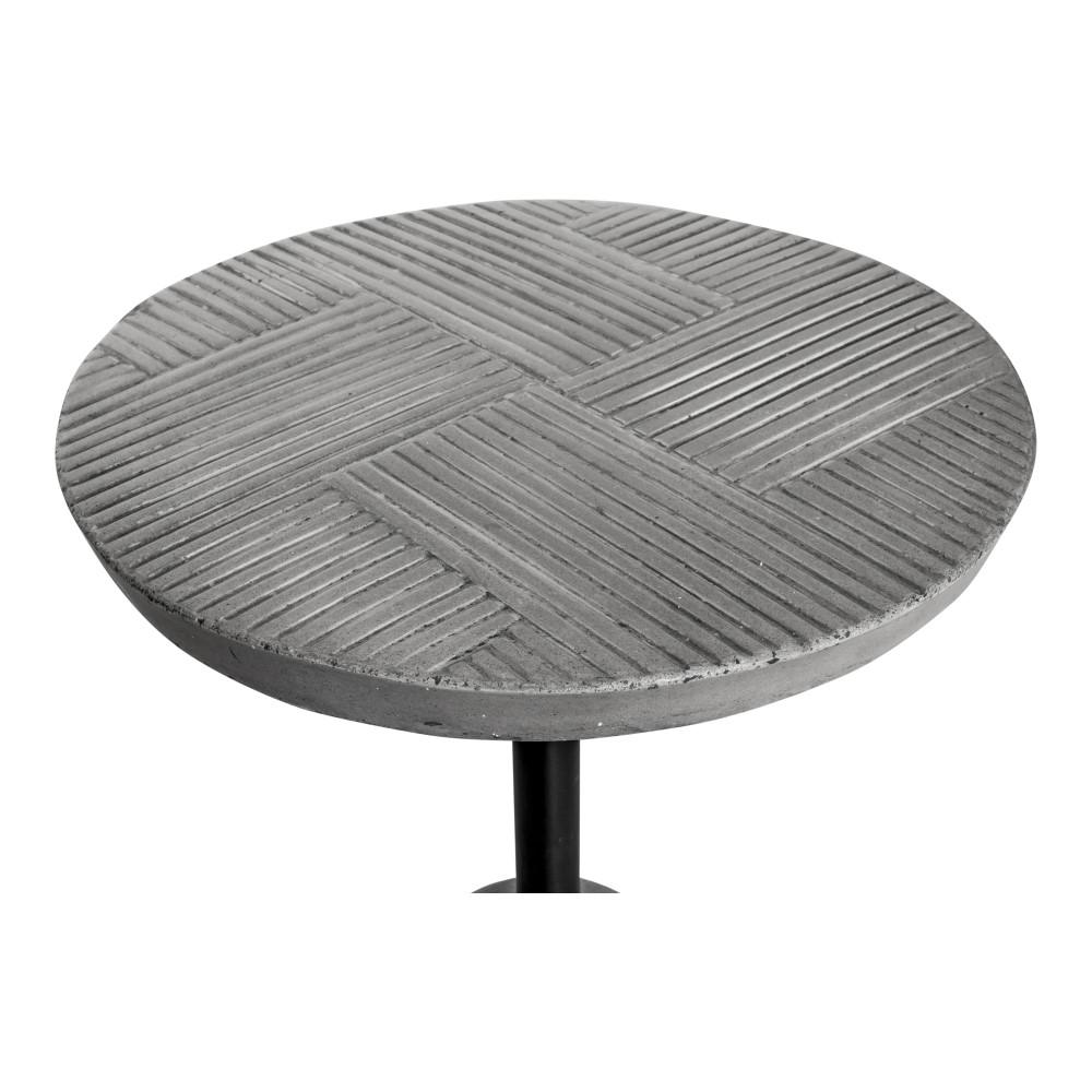 Moes Home - Foundation Outdoor Accent Table Grey - BQ-1046-25 veiw 2