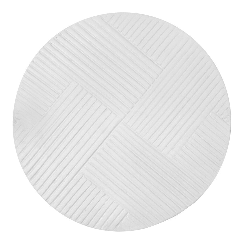 Moes Home - Foundation Outdoor Accent Table White - BQ-1046-18 veiw 3