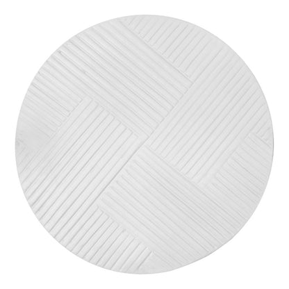 Moes Home - Foundation Outdoor Accent Table White - BQ-1046-18 veiw 3