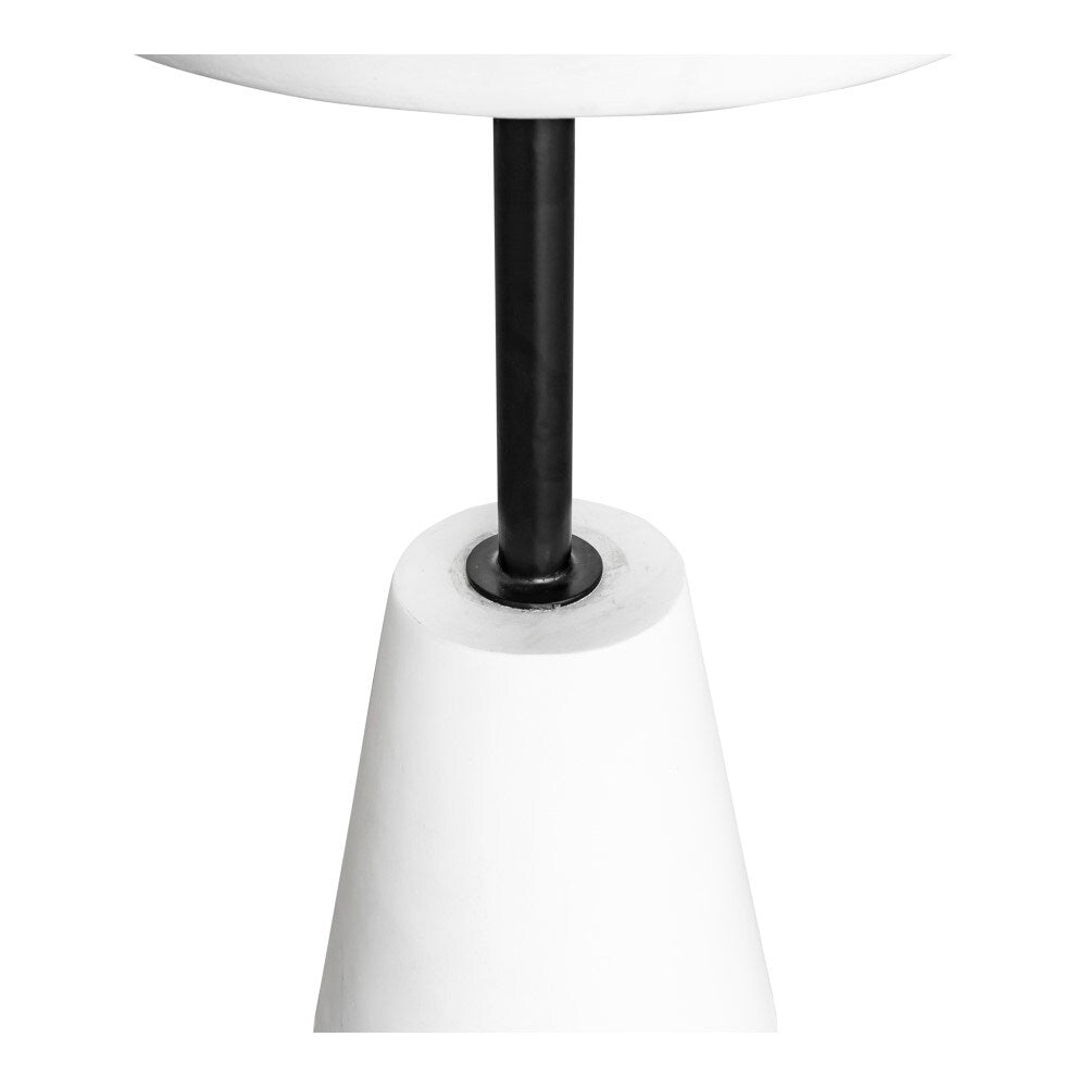 Moes Home - Foundation Outdoor Accent Table White - BQ-1046-18 veiw 4