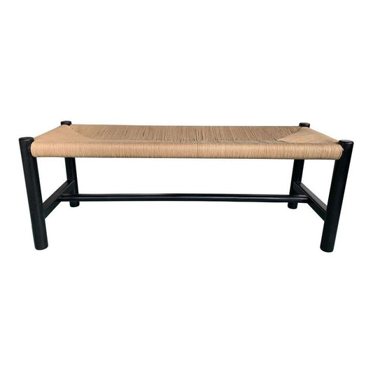 Moes Home - Hawthorn Bench Small Black - FG-1027-02 veiw 1