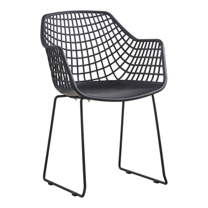 Moes Home - Honolulu Chair Black (Set of 2) - QX-1007-02 veiw 1