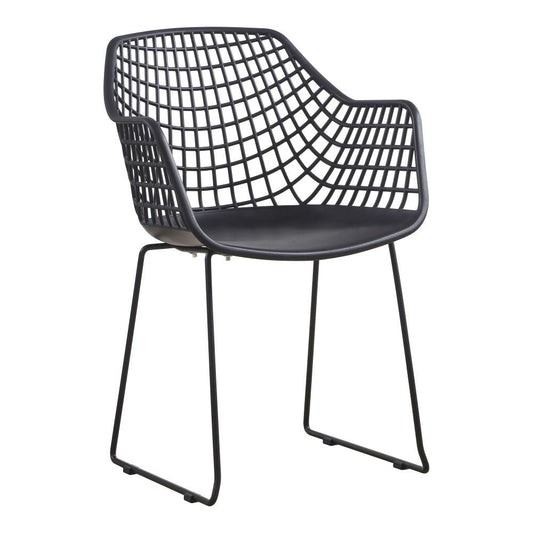 Moes Home - Honolulu Chair Black (Set of 2) - QX-1007-02 veiw 1