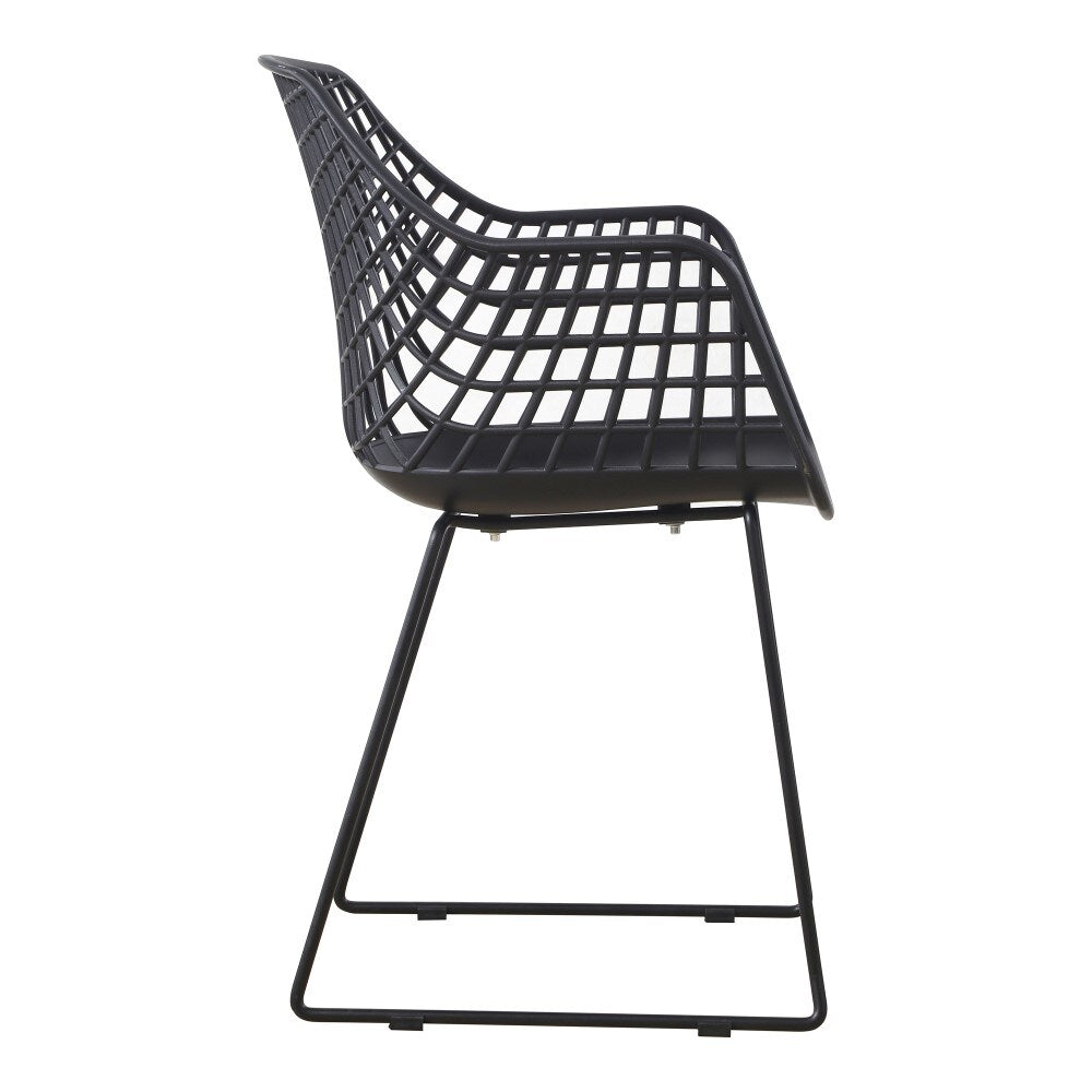 Moes Home - Honolulu Chair Black (Set of 2) - QX-1007-02 veiw 4