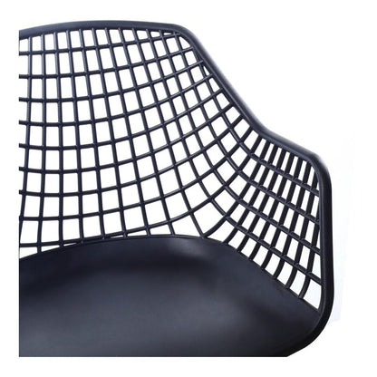 Moes Home - Honolulu Chair Black (Set of 2) - QX-1007-02 veiw 6