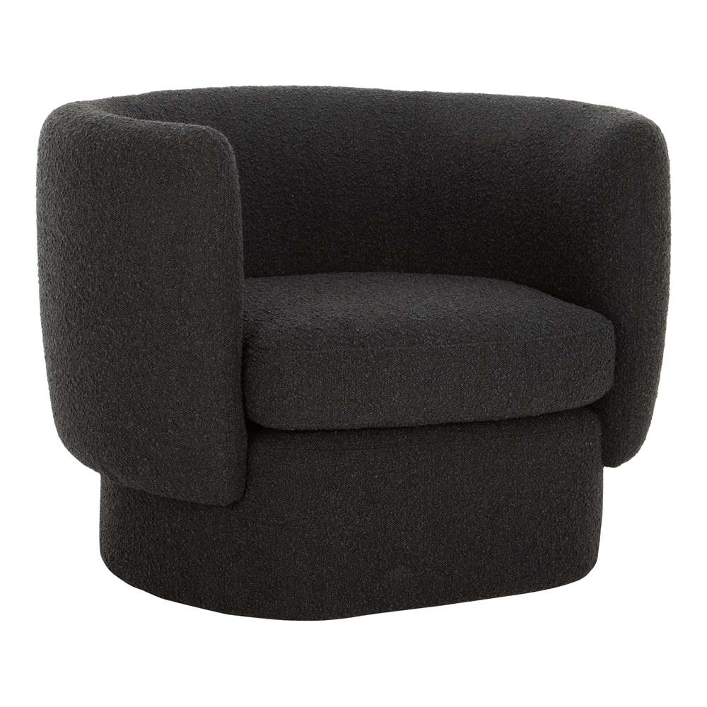 Moes Home - Koba Chair Maya Black - JM-1002-02 veiw 2