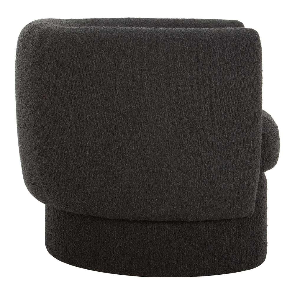 Moes Home - Koba Chair Maya Black - JM-1002-02 veiw 3