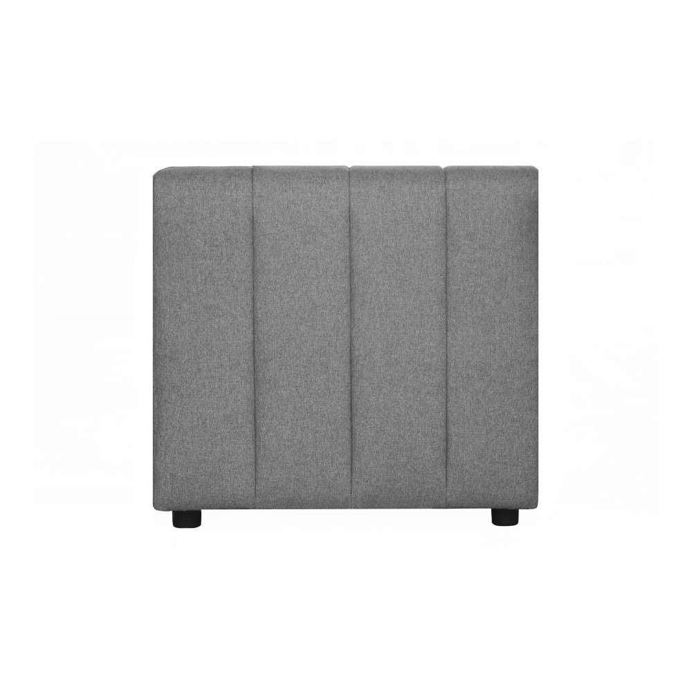 Moes Home - Lyric Slipper Chair in Grey - MT-1024-15 veiw 4