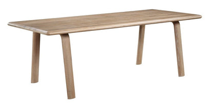 Moes Home - Malibu Dining Table White Oak - BC-1046-18 veiw 1