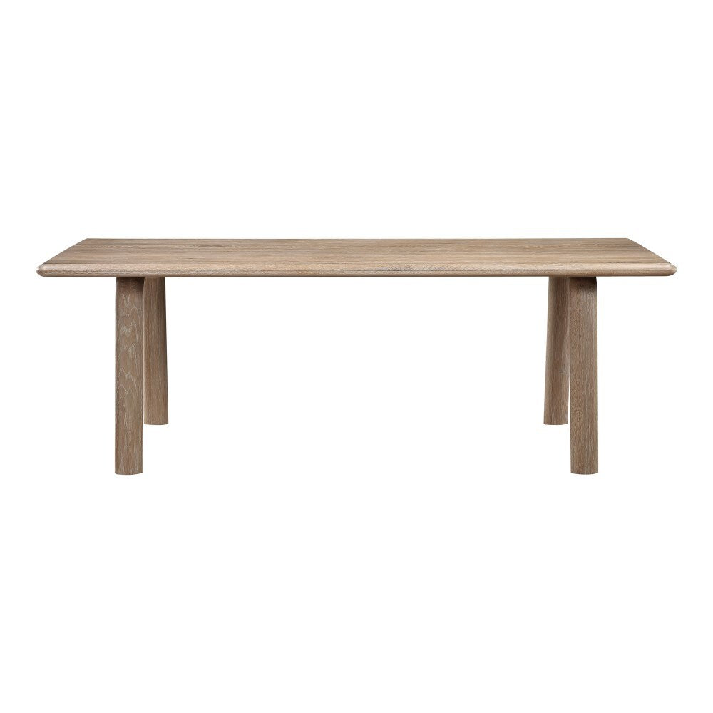 Moes Home - Malibu Dining Table White Oak - BC-1046-18 veiw 2