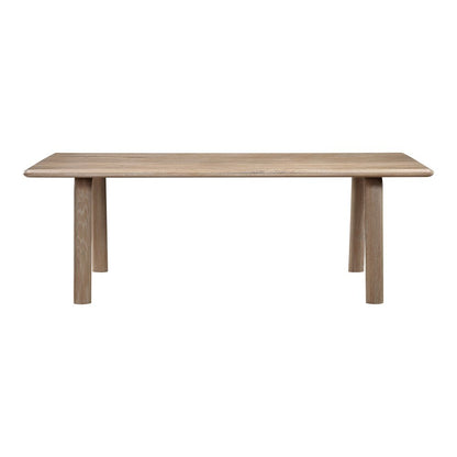 Moes Home - Malibu Dining Table White Oak - BC-1046-18 veiw 2
