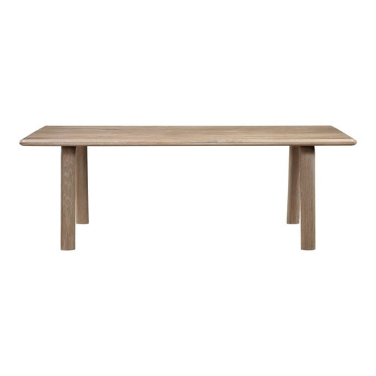 Moes Home - Malibu Dining Table White Oak - BC-1046-18 veiw 2