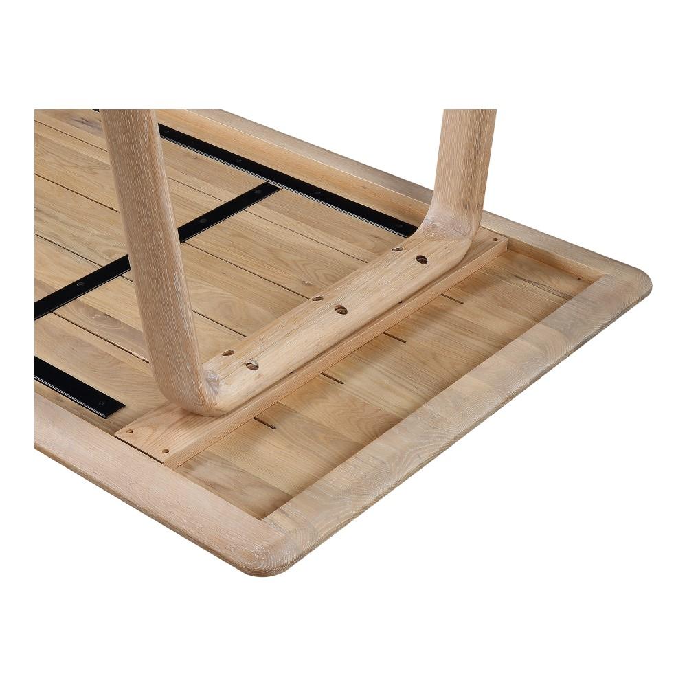 Moes Home - Malibu Dining Table White Oak - BC-1046-18 veiw 6