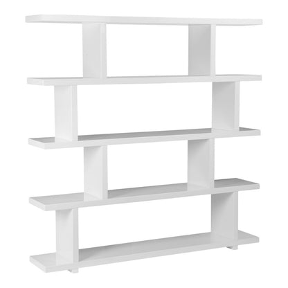 Moes Home - Miri Shelf Large in White - ER-1073-18 veiw 2
