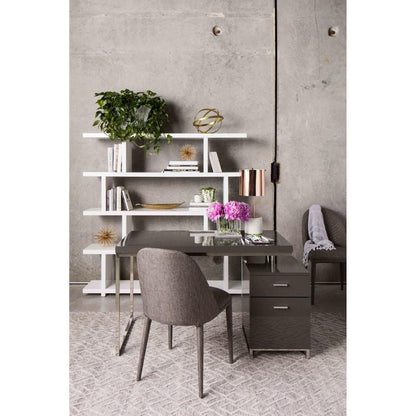 Moes Home - Miri Shelf Large in White - ER-1073-18 veiw 4