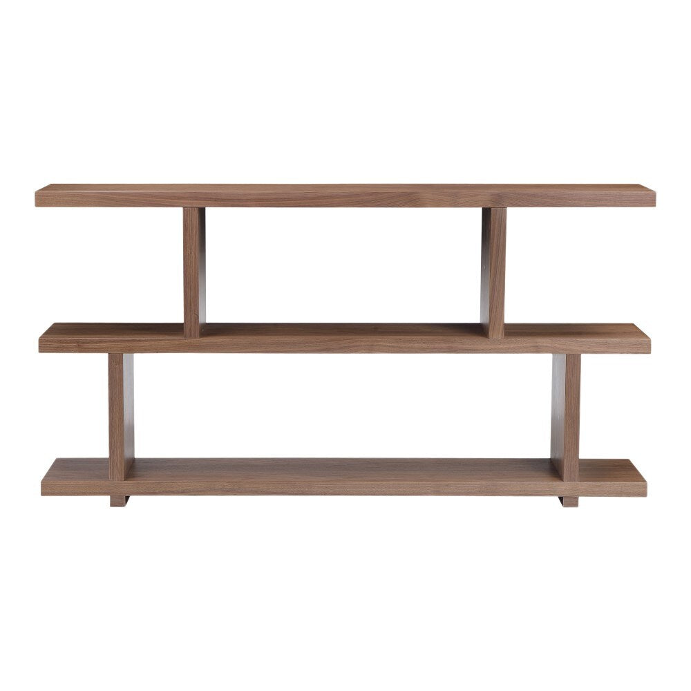 Moes Home - Miri Shelf Small in Walnut - ER-1072-03 veiw 1