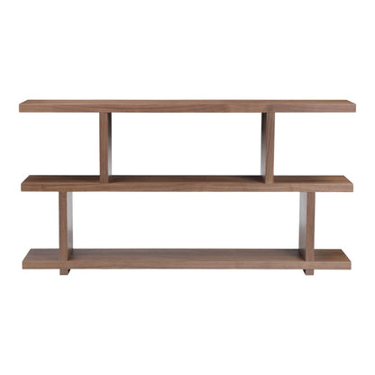 Moes Home - Miri Shelf Small in Walnut - ER-1072-03 veiw 1