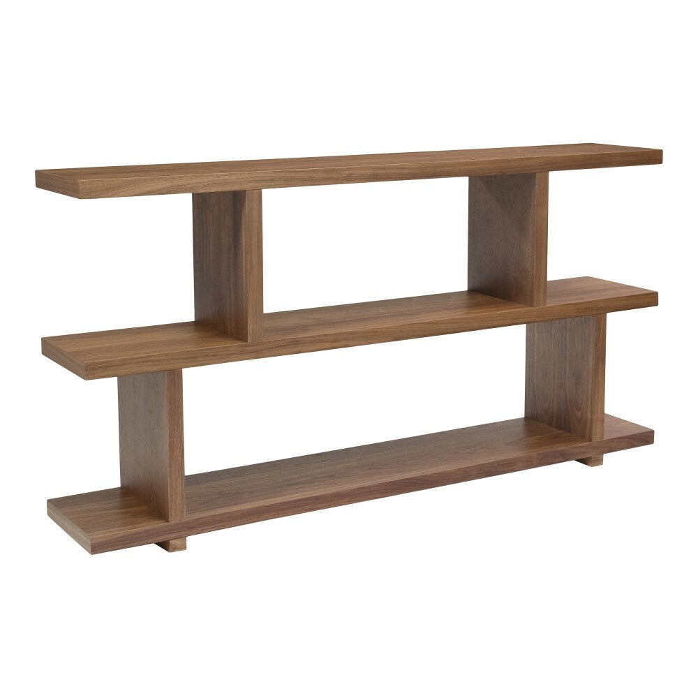 Moes Home - Miri Shelf Small in Walnut - ER-1072-03 veiw 2